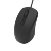 OMEGA Egér vezetékes, USB-C, 1200 DPI, 1,5m, fekete