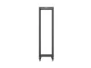 Lanberg OR01-6042-B 19" 42U SZÉL:600mm MÉLY:1000mm MAG:2118mm lapraszerelt fekete rack keret