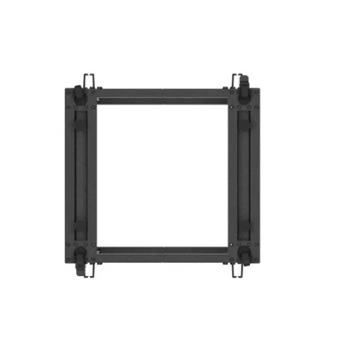 Lanberg 19" 12U 600x600-1100 állítható rack keret, fekete