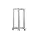 Lanberg 19" 27U 600x800 szabadon álló rack keret, szürke