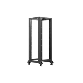   Lanberg 19" 32U 600x800 szabadon álló rack keret, fekete V2