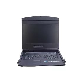 PROCONNECT KVM Konzol LCD 19", HDMI, Single Rail