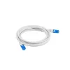 Lanberg patch kábel Cat6a S/FTP LSZH CCA 0,5 m, szürke