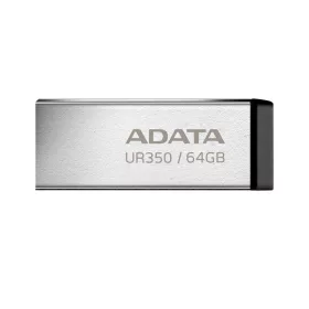   ADATA Pendrive - 64GB UR350 (USB3.2, víz és porálló, fekete)