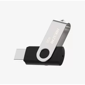   Hikvision HIKSEMI Pendrive - 16GB USB3.0, ROTARY M200S, Ezüst-Fekete