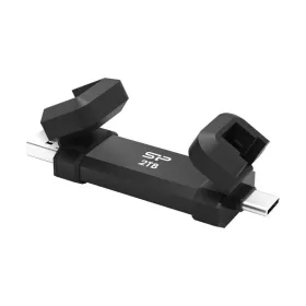  Silicon Power Pendrive - 1TB USB3.2(Gen2) Type-A és Type-C csatlakozás, DS72 Fekete