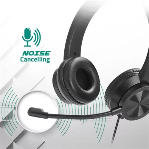 Advance Fejhallgató - SMARTPHONICS 750 (3,5mm Jack/USB, 1,9m kábel, fekete)
