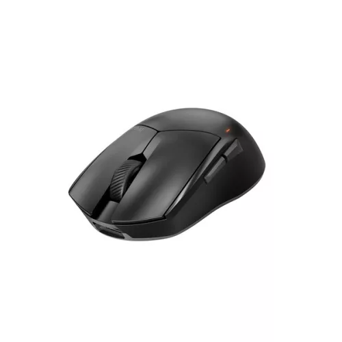 Be Quiet! Egér Vezeték nélküli  - DARK PERK ERGO (Optikai, 32000DPI, 1000Hz, 5 programozható gomb, fekete)