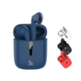   Bluestork Fülhallgató Vezeték Nélküli - BE POP 2 BLUE (Bluetooth v5.0, mikrofon, kék)