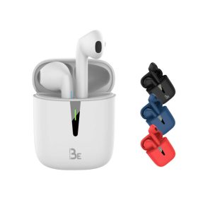   Bluestork Fülhallgató Vezeték Nélküli - BE POP 2 WHITE (Bluetooth v5.0, mikrofon, fehér)