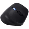 Bluestork Vezeték nélküli Egér - M-WL-ERGO-LUMI-TH (Ergonomic, Rechargeable, 2,4GHZ+Bluetooth, 4800 DPI, 6 gomb, fekete)