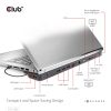 Club 3D Notebook Dokkoló - CSV-1565 (100W, USB-C to 5xUSB-A Gen 1, 2x USB-A 2.0, HDMI, DP,VGA, RJ45, Micro SD, 3,5 Jack)