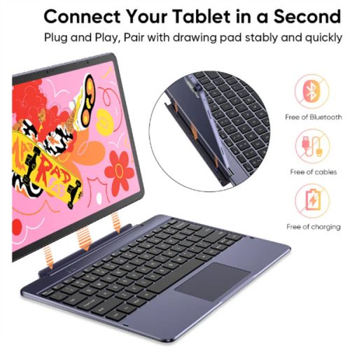 XP-PEN Tablet tok - ACK08 Tablet billentyűzet (US) Magic Drawing Pad-hez