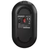 Everest Vezeték nélküli Egér - SMW-399 Black Rechargeable Super Quiet (1600 DPI, 3 gomb, optikai, fekete)