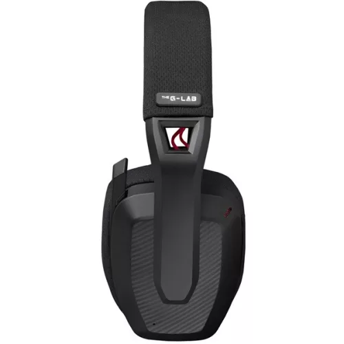 The G-Lab 264244 Korp Platinium Wireless Gaming Headset Black, Mikrofon/Fülhallgató