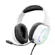 The G-Lab Fejhallgató - KORP RADIUM WHITE (mikrofon,USB, 3,5mm Jack, hangerőszabályzó, LED,nagy-párnás)