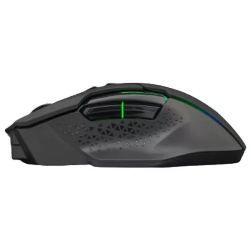 The G-Lab Vezeték nélküli Gamer Egér - KULT CAESIUM (7200 DPI, 2,4Ghz+Bluetooth, 6 gomb, makro, RGB LED, fekete)