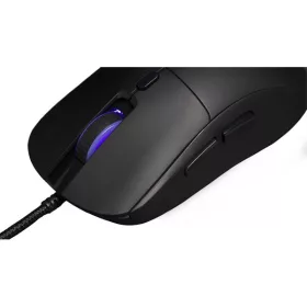   The G-Lab Gamer Egér - KULT-COBALT-B (12800 DPI, 1000Hz, 80g, 6 gomb, 1,8m kábel, RGB, fekete)