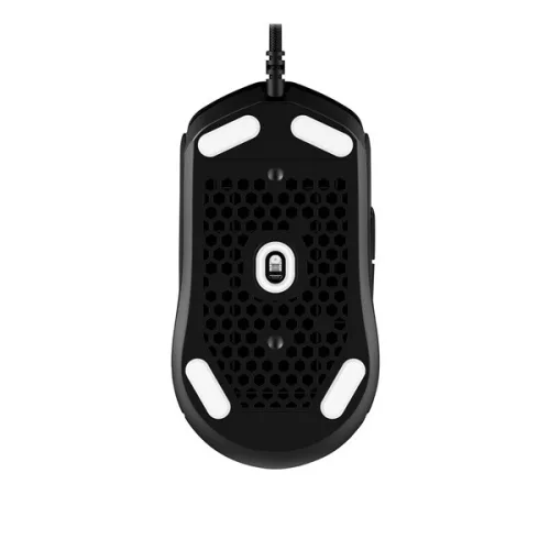 HyperX Egér - Pulsefire Haste 2 (Optikai, 26000 DPI, 6 gomb, vezetékes, fekete)