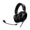 HyperX Fejhallgató - Cloud III (Vezetékes, USB-A/USB-C/3,5mm Jack, fekete/fekete)