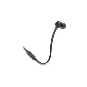   JBL Fülhallgató - Tune 110 (mikrofon, 3.5mm jack, 1.1m kábel, Fekete)