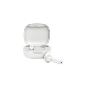   JBL Fülhallgató Vezeték nélküli - Wave Flex (mikrofon, hangerőszabályzó, víz és porálló, BT 5.2, Fehér)