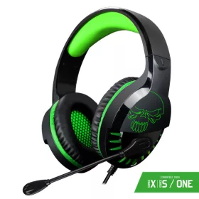   Spirit of Gamer PRO-H3 Mikrofonos Fejhallgató - Fekete-Zöld