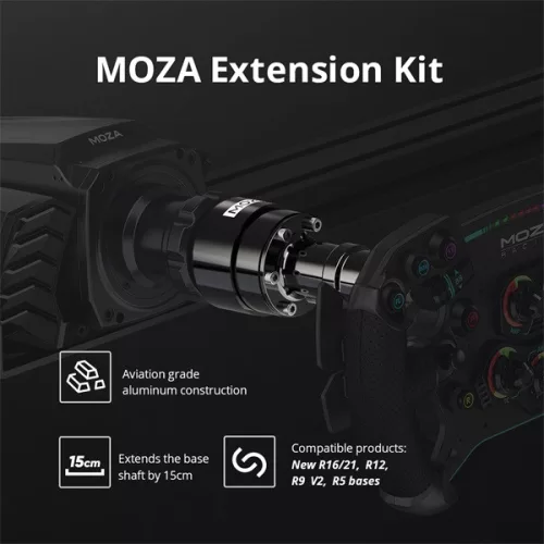 Moza Racing kiegészítő - Hosszabbító rúd (Extension Rod, 150mm)