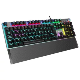   Rampage Billentyűzet - Kb-R28 Blade Plus (Vezetékes, Mechanikus, Blue Switch, Magyar LED, N-Key, USB)