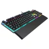 Rampage Billentyűzet - Kb-R28 Blade Plus (Vezetékes, Mechanikus, Blue Switch, Magyar LED, N-Key, USB)
