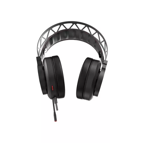 Rampage Fejhallgató - Miracle-X5 RGB (PS4/PC, 7.1, mikrofon, USB, hangerősz., nagy-párnás, 2.2m kábel, fekete)