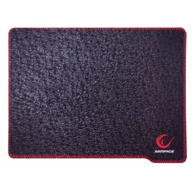   Rampage Egérpad - MP-11 (290x220x3mm; fekete, vörös szegés)