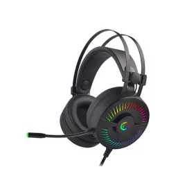   Rampage Fejhallgató - RM-2019G X-TITAN RGB (7.1, mikrofon, USB, hangerőszabályzó, nagy-párnás, 2.1m kábel, fekete)