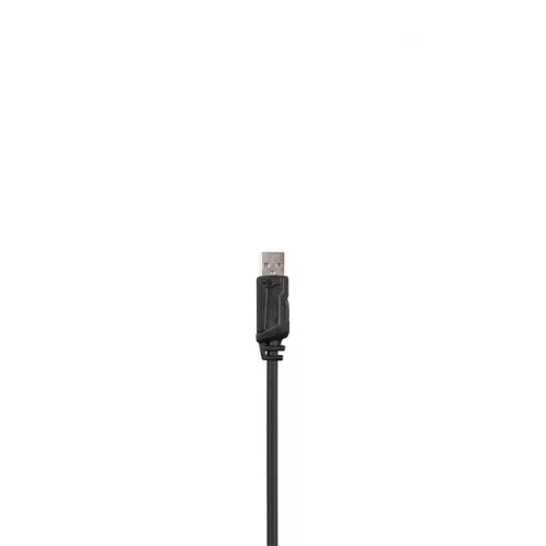 Rampage Fejhallgató - RM-K6 STARK (7.1, mikrofon, USB, hangerőszabályzó, nagy-párnás, fekete, RGB LED)