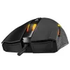 Rampage Egér Gamer - SMX-R44 V2 Macro (12800 DPI, 7 gomb, makro, RGB LED, 1,8m fonott kábel, fekete)