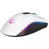 Rampage Egér Gamer - SMX-R44 V2 Macro (12800 DPI, 7 gomb, makro, RGB LED, 1,8m fonott kábel, fehér)