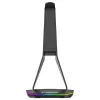 Rampage Fejhallgató Állvány TOWER T14 Fekete, Műanyag, USB HUB, RGB