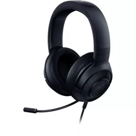   Razer Fejhallgató - Kraken X Lite (3.5mm Jack, mikrofon, hangerőszabályzó, 1,3m kábel, fekete)