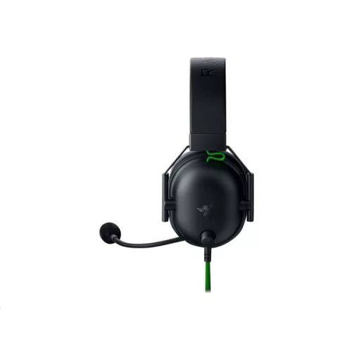 Razer Fejhallgató - Blackshark V2 X (3.5mm Jack, mikrofon hangerőszabályzó, 1,3m kábel, fekete)
