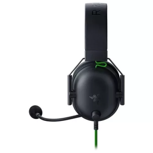 Razer Fejhallgató - Blackshark V2 X PS (3.5mm Jack, mikrofon, hangerőszabályzó, 1,3m kábel, fekete)