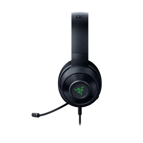 Razer Fejhallgató - Kraken V3 X (USB, mikrofon, hangerőszabályzó, 1,8m kábel, fekete)