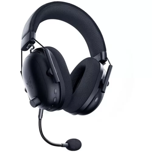 Razer Fejhallgató - Blackshark V2 Pro (Bluetooth, mikrofon, hangerőszabályzó, fekete)