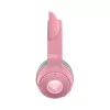 Razer Fejhallgató - Kraken Kitty V2 BT Quartz Ed. (Bluetooth, mikrofon, hangerőszabályzó, rózsaszín)