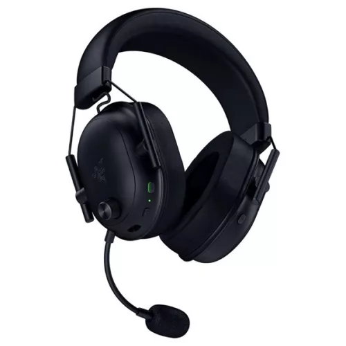 Razer Fejhallgató - Blackshark V3 (Bluetooth, mikrofon, 3.5mm jack, hangerőszabályzó, fekete)
