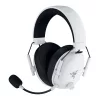 Razer Fejhallgató - Blackshark V3 White (Bluetooth, mikrofon, hangerőszabályzó, fehér)
