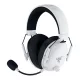 Razer Fejhallgató - Blackshark V3 White (Bluetooth, mikrofon, hangerőszabályzó, fehér)