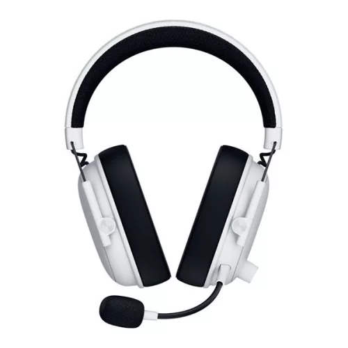 Razer Fejhallgató - Blackshark V3 White (Bluetooth, mikrofon, hangerőszabályzó, fehér)