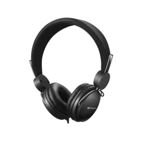   Sandberg Fejhallgató - MiniJack Headset with Line-Mic (Jack; mikrofon; 1,2m kábel; fekete)