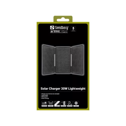 Sandberg Napelem - Solar Charger 30W Lightweight