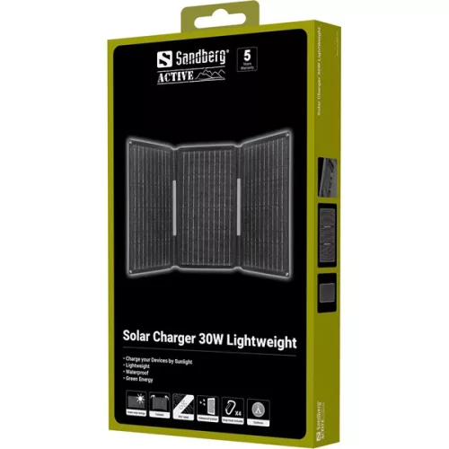 Sandberg Napelem - Solar Charger 30W Lightweight